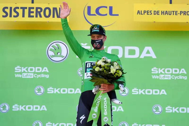 Peter Sagan wins Tour de France green jersey number 126