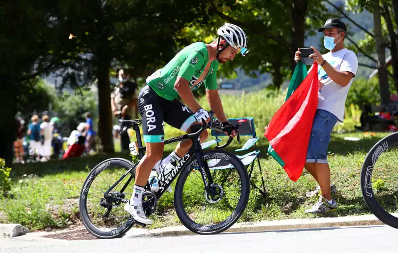 Peter Sagan is already on track to take the green jersey for the eighth time in the Tour de France