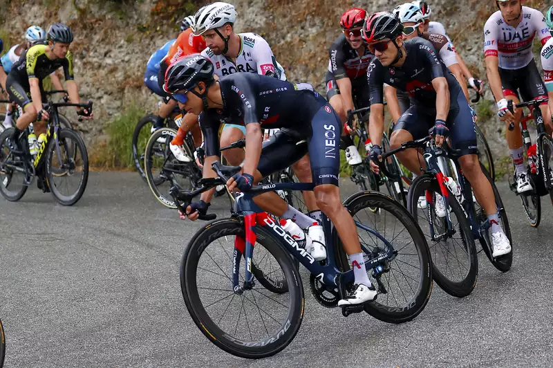 Egan Bernal survives crash in Tour de France opener.