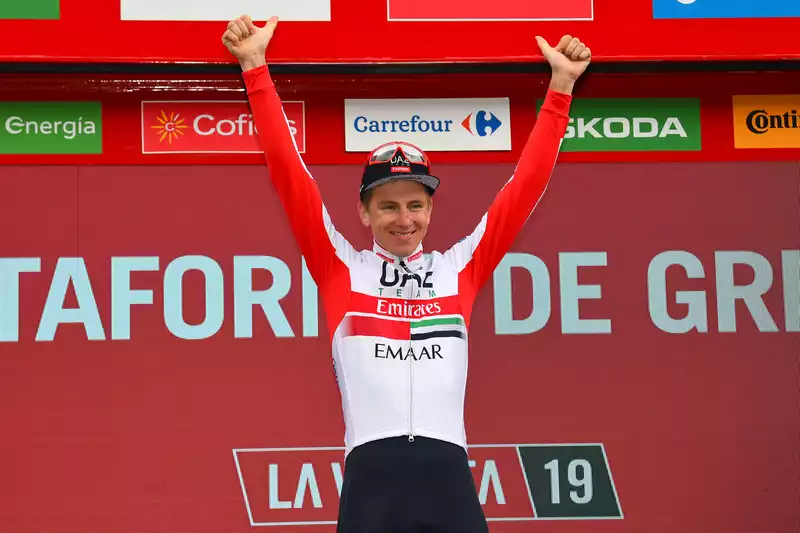 Pogacar Adds New Sparkle to Grand Tour Debut with Third Stage Win at Vuelta a España