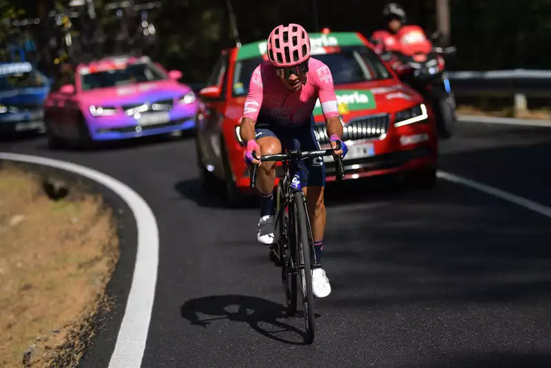 Higuita regains the map of the Vuelta a España.