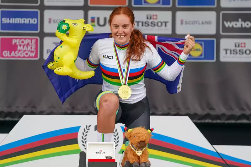 Lidl-Trek sign Junior Time Trial World Champion Felicity Wilson Huffenden