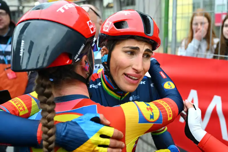 Fighting for Revenge" - Balsamo's Near Miss in Ghent-Wevelgem Fires the Flames of the Tour of Flanders