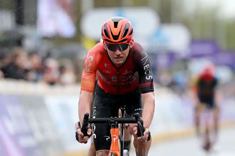 I hope one day I can fight for the win" - Magnus Scheffield shows his determination at the Tour of Flanders