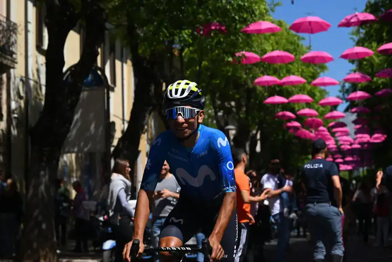 Nairo Quintana, Giro d'Italia leader Tadei Pogachar aims for possible stage win