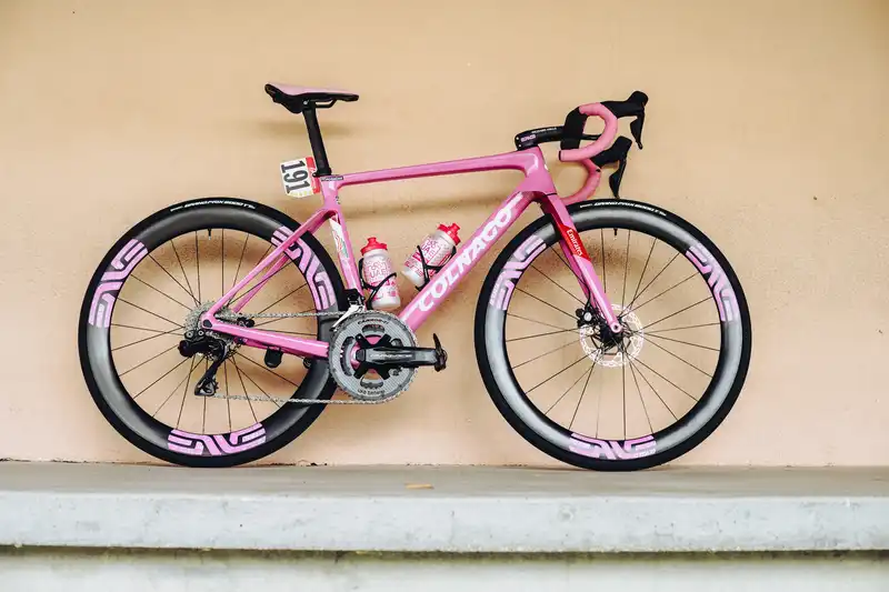 Tadej Pogañar rides a stunning custom Cornago to celebrate his impending Giro d'Italia victory