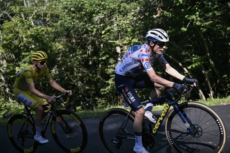 'It's like we're not playing the same sport' Runaway group overtaken by Pogachar and Vingegaard at Tour de France