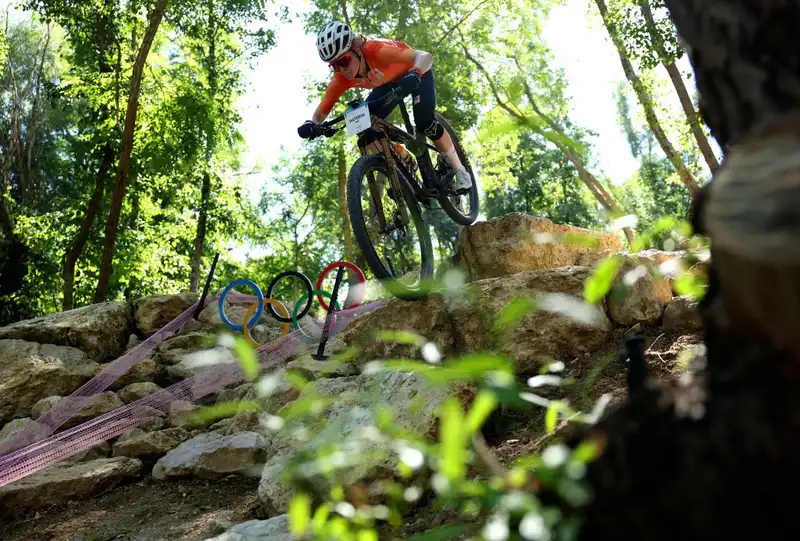 Catch the Flow: Olympic MTB Racers Worry About Gravel on Artificial Course in Paris