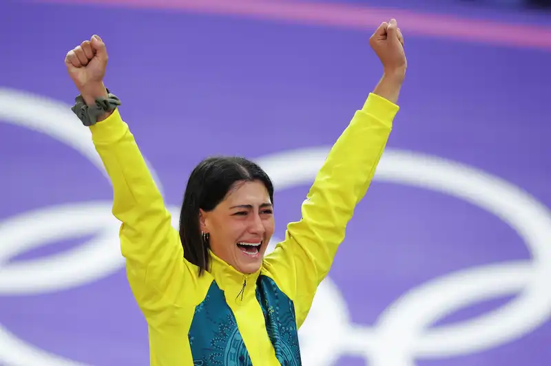 Paris Olympics: Saya Sakakibara of Australia wins gold medal in BMX race.