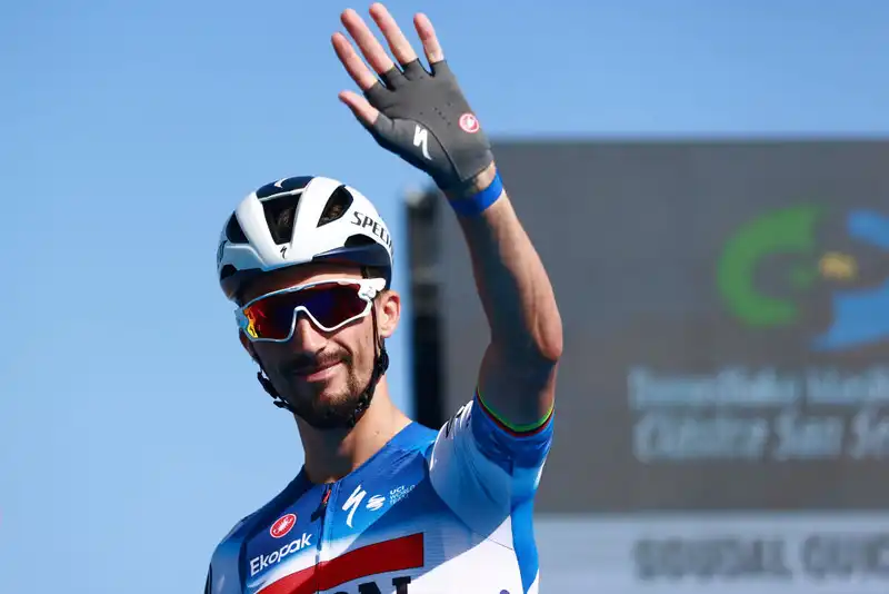 Lefebvre announces the departure of Julien Alaphilippe