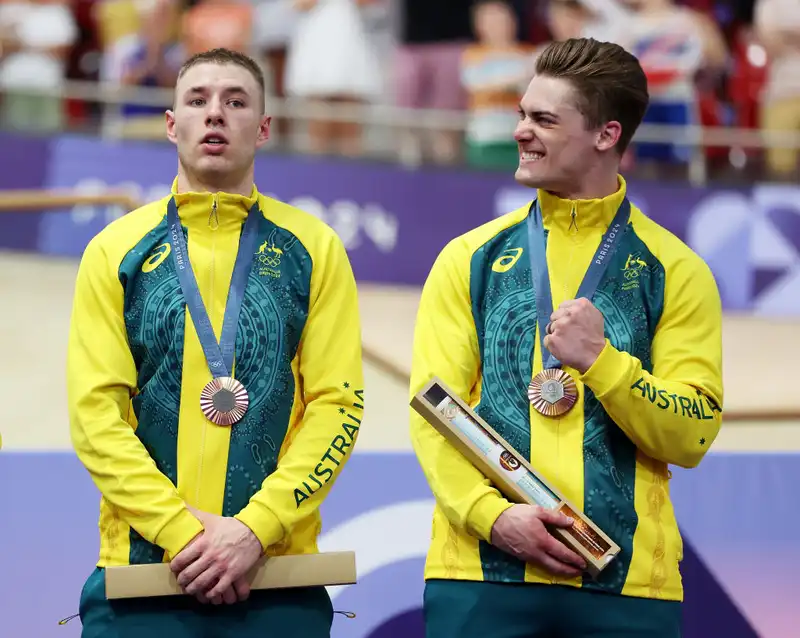 This bronze medal is like a gold medal for me" - Matthew Gretzer finally wins a team sprint medal at his fourth attempt