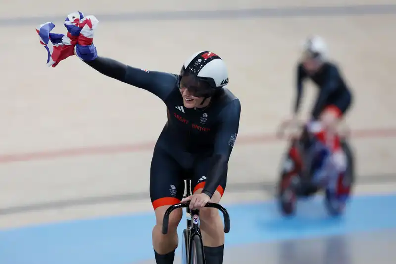 Girl Power!" - Team Sprinters Break World Record at Paris Olympics Velodrome