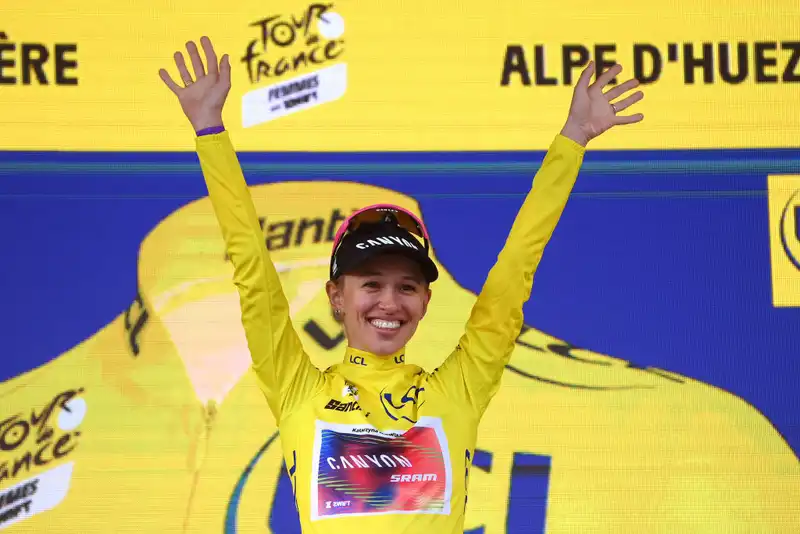 Final GC standings for Tour de France Femme 2024