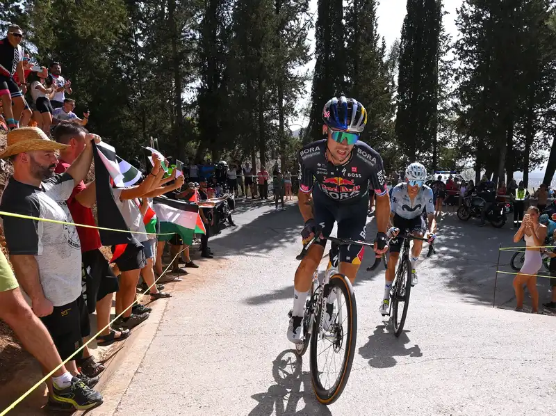 Primoš Roglic takes his second summit stage win at the Vuelta a España