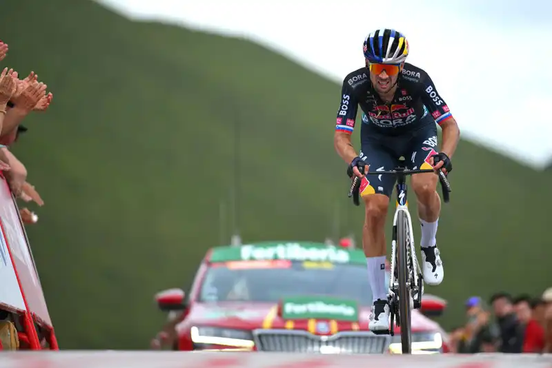 Primoš Roglic close to winning a prize despite a late race pinch at the Vuelta a España.