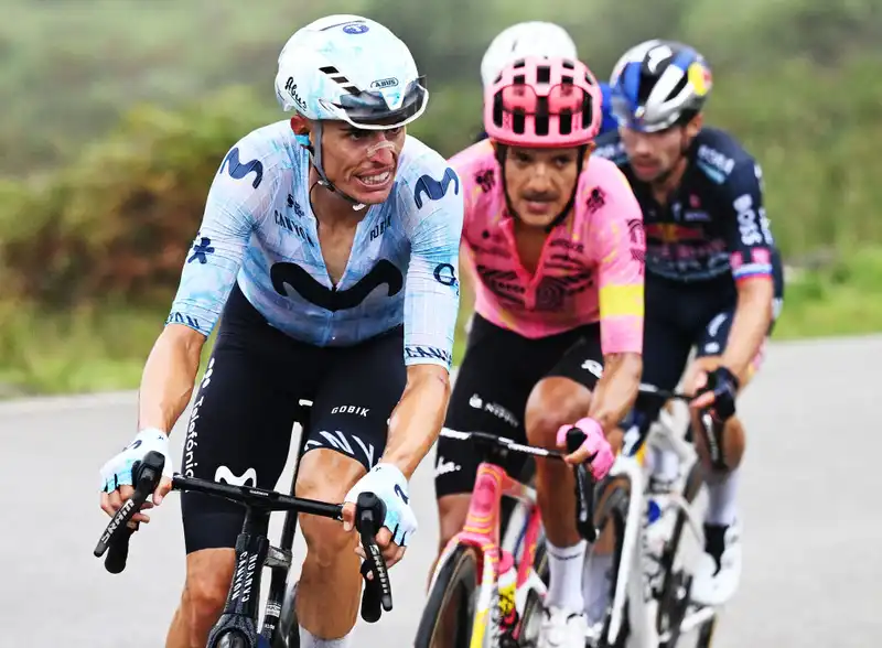 Enric Mas was hoping for more than a podium finish at the Vuelta a España.