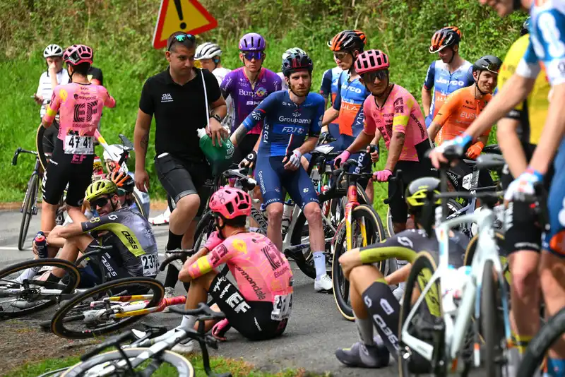 "The rider is too fast!'- Tour de France coach blames crash on improving race speed