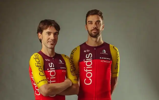 The first jersey of the new season has landed – Cofidis reveals a new multi-colored racing kit for 2025