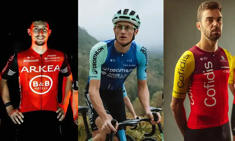 From Arkea to UAE, Pro Cycling Team Kit for 2025